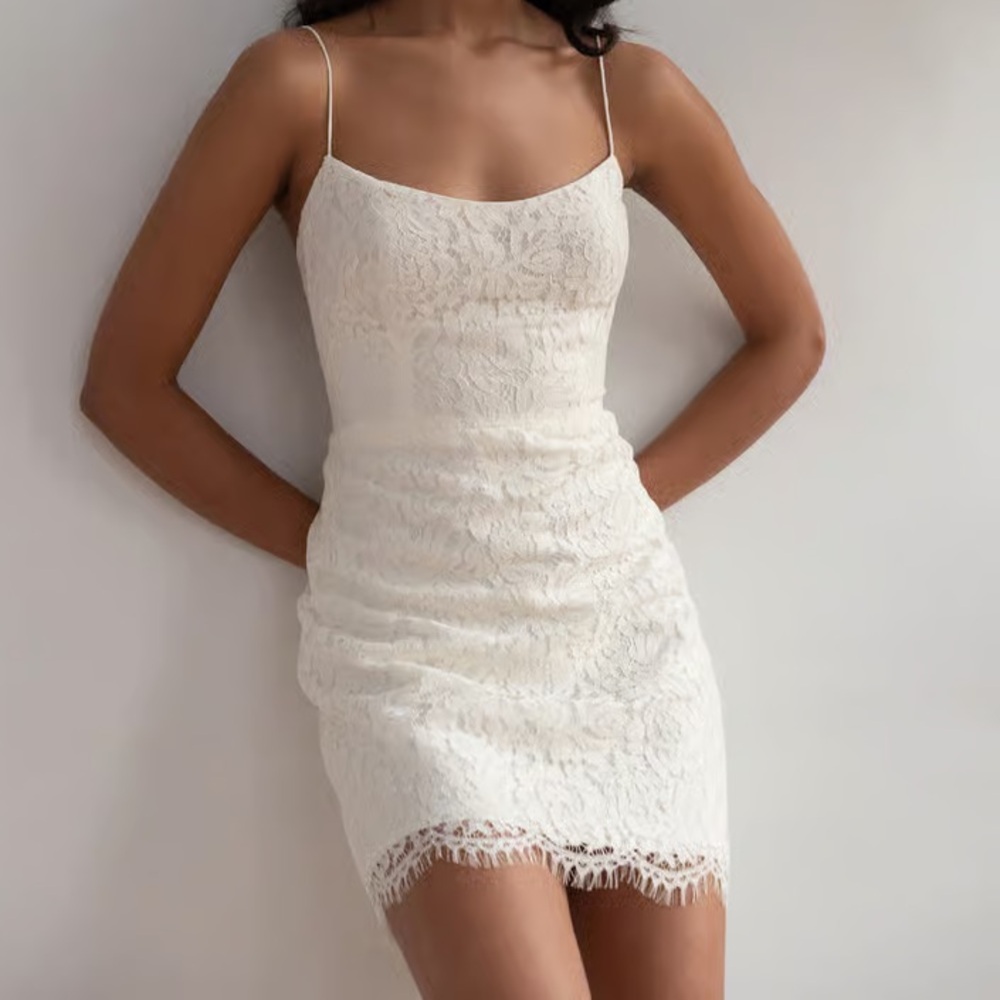 Jenny Yoo Mia Little White Dress